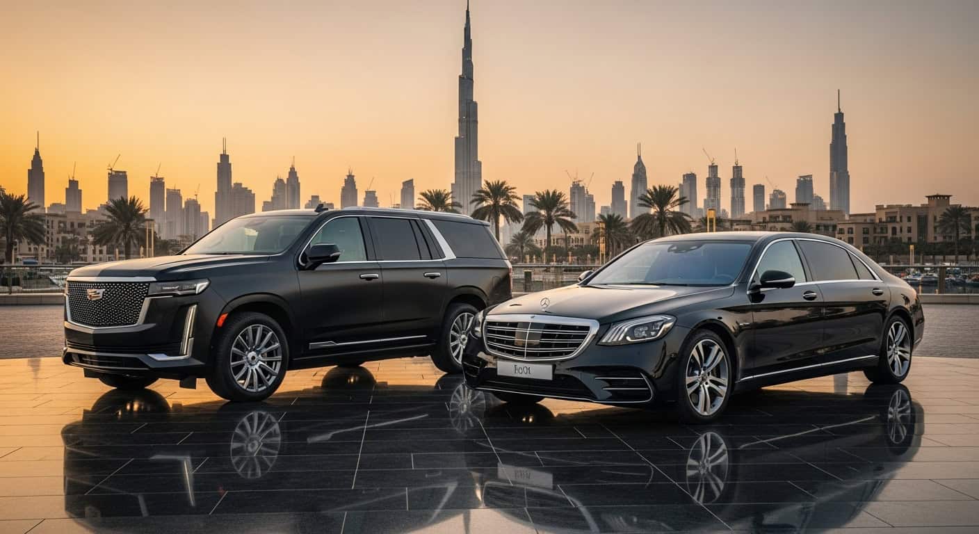 Black car service in Dubai