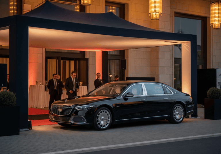 Event Logistics - Nebo Rides Mercedes-Maybach S-Class