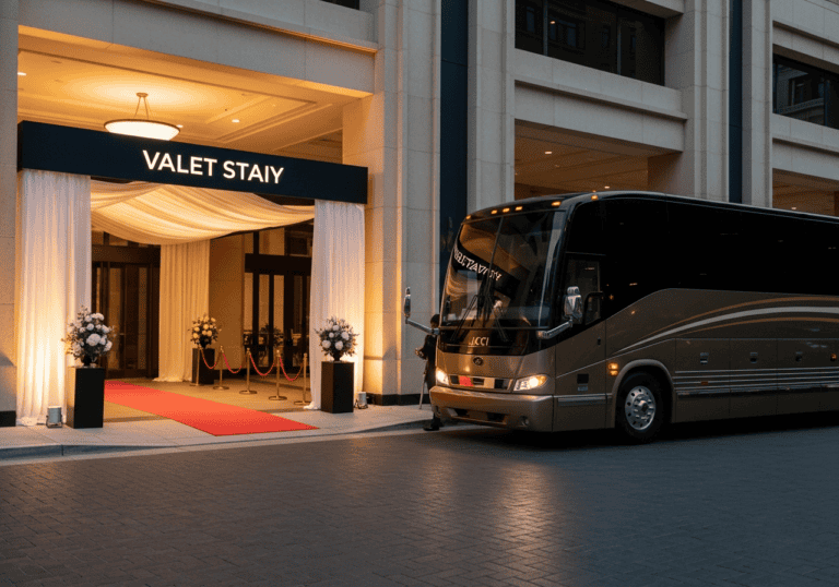 Event Logistics - Nebo Rides MCI J4500 Motor Coach