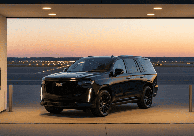 Airport & Flight Services - Nebo Rides Cadillac Escalade-V