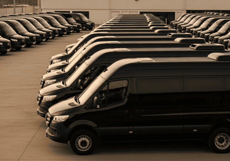 Fleet Operations - Nebo Rides Mercedes-Benz Sprinter Minibus