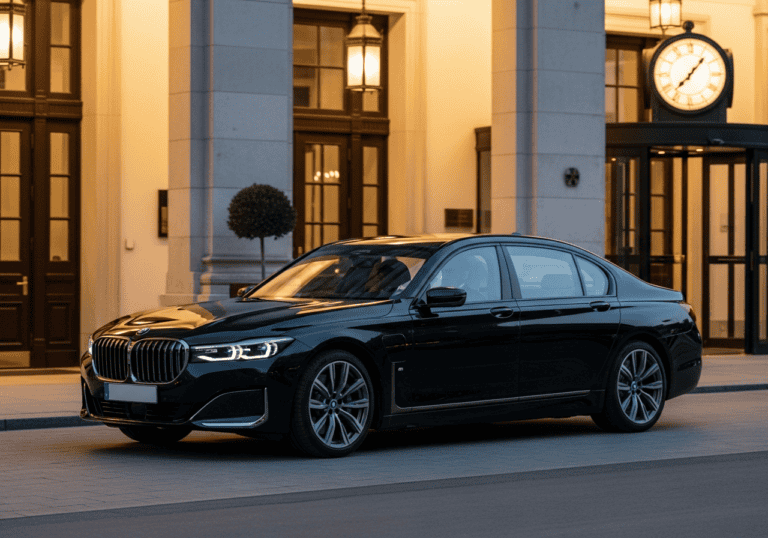 Reliability & Punctuality - Nebo Rides BMW 7 Series